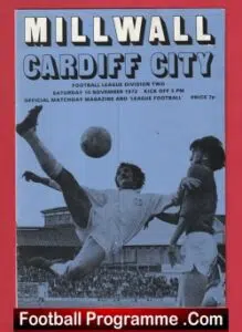 Millwall v Cardiff City 1973