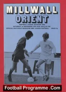Millwall v Orient 1973