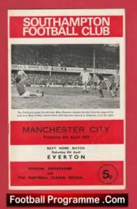 Southampton v Manchester City 1972
