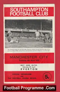 Southampton v Manchester City 1972