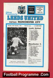 Leeds United v Manchester City 1973