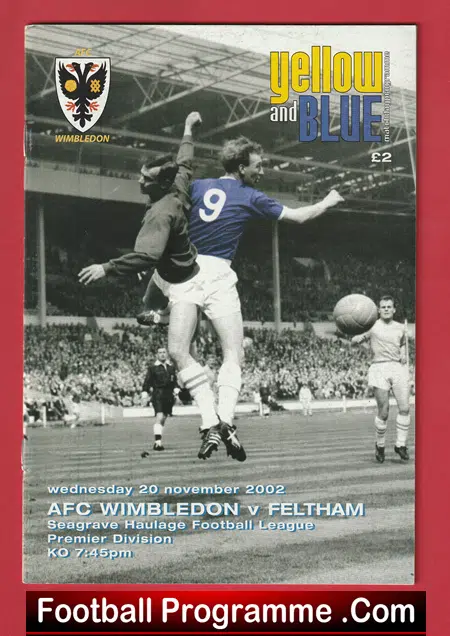 AFC Wimbledon v Feltham 2002 - First Season for AFC Wimbledon - Image 2