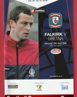 Falkirk v Gretna 2008 – Last Season for Gretna