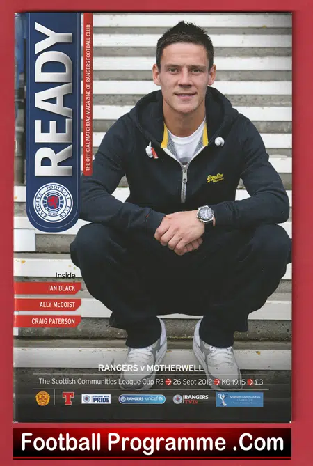 Glasgow Rangers v Motherwell 2012 - Division 3 - 3rd Division - Image 2