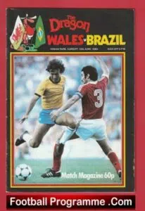 Wales v Brazil 1983 – Cardiff