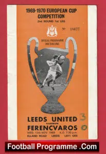 Leeds United v Ferencvaros 1969 – European Cup
