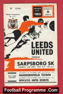 Leeds United v Sarpsborg SK 1970