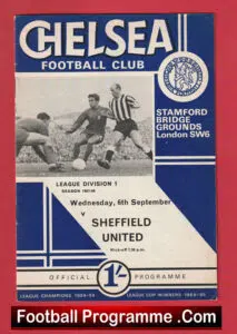 Chelsea v Sheffield United 1967
