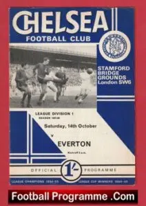 Chelsea v Everton 1967
