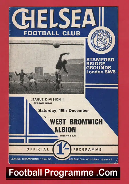Chelsea v WBA 1967 - Image 2
