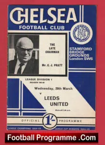 Chelsea v Leeds United 1968