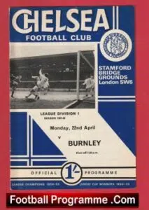 Chelsea v Burnley 1968