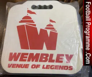 Wembley Stadium London – An Old Genuine Seat Cushion