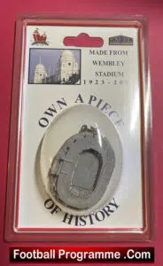 Wembley Stadium London – Own a Piece of Wembley Keyring