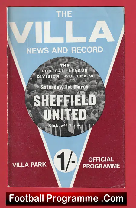 Aston Villa v Sheffield United 1969 - Image 2