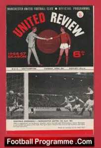 Manchester United v Southampton 1967 – Man United