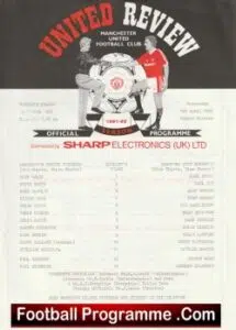 Manchester United v Bradford City 1992 – Reserves Game Danny Wallace