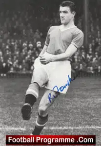 Manchester United Bill Foulkes Autograph Signed Man Utd 1950 – 1970