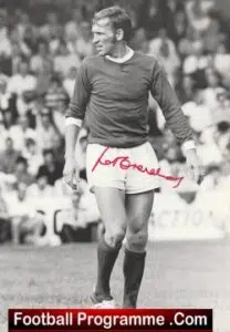 Manchester United Pat Crerand + Tony Dunne Autograph Signed Man Utd