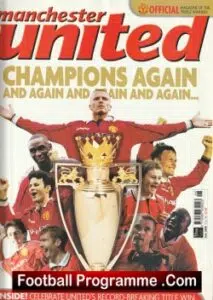 Manchester United Football Club Official Magazine 2000 – Champions Again