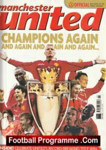 Manchester United Football Club Official Magazine 2000 – Champions Again
