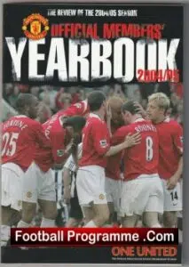 Manchester United Official Yearbook 2004 – 2005