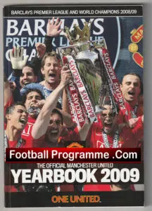 Manchester United Official Yearbook 2008 – 2009