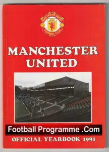 Manchester United Official Yearbook 1990 – 1991