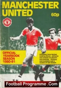 Manchester United Official Yearbook 1980 – 1981