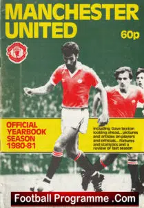 Manchester United Official Yearbook 1980 – 1981