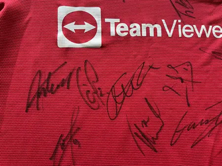Manchester United Multi Autographed Signed Football Shirt 2023 - Image 5