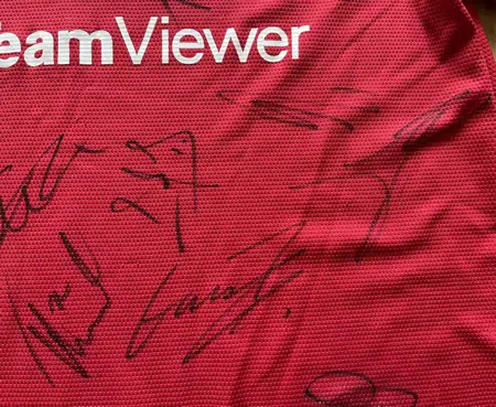 Manchester United Multi Autographed Signed Football Shirt 2023 - Image 6