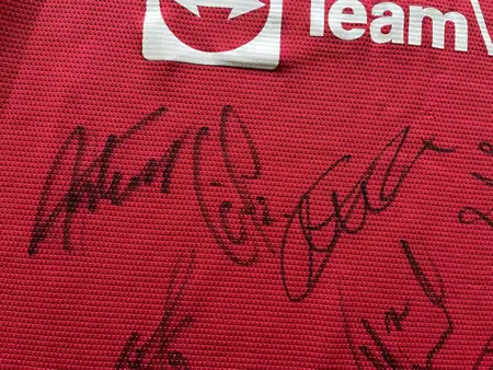 Manchester United Multi Autographed Signed Football Shirt 2023 - Image 7