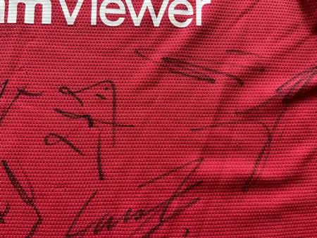 Manchester United Multi Autographed Signed Football Shirt 2023 - Image 8