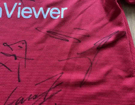 Manchester United Multi Autographed Signed Football Shirt 2023 - Image 9
