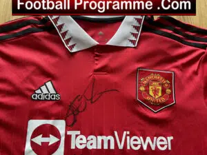 Manchester United Multi Autographed Signed Football Shirt