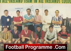 All Ireland Football Team Multi Autographed Signed Team Picture 1964 - football memorabilia
