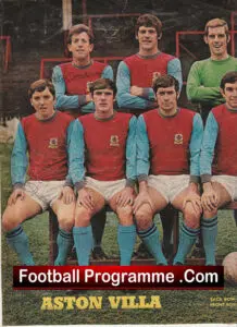 Aston Villa Football Club Multi Autographed Signed Team Picture 1960’s