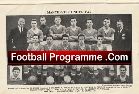 Aston Villa v Manchester United 1957 - FA Cup Final Wembley - Image 3