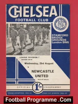 Chelsea v Newcastle United 1967