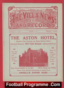 Ellisons v Wolseley Motor 1920 – Cup Final At Aston Villa 1920s