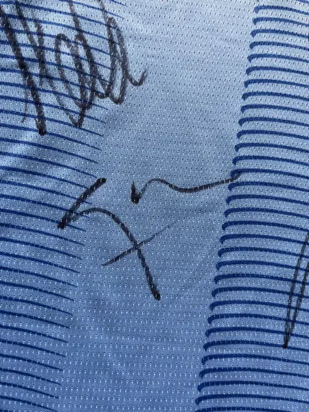 Manchester City Multi Signed Autographed Football Shirt - Treble Winners - Image 15