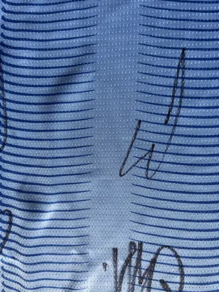 Manchester City Multi Signed Autographed Football Shirt - Treble Winners - Image 16