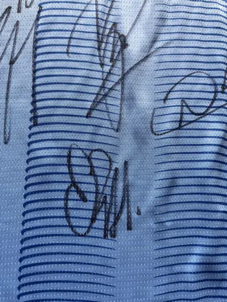 Manchester City Multi Signed Autographed Football Shirt - Treble Winners - Image 17