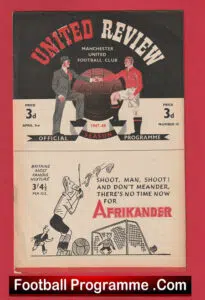 Manchester United v Derby County 1948 – Man Utd 1940s
