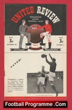 Manchester United v Liverpool 1948 – Man Utd 1940s
