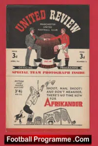 Manchester United v Manchester City 1948 – Man Utd 1940s