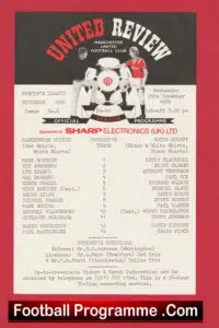 Manchester United v Notts County 1989 – Reserves + Lee Sharpe