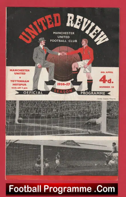 Manchester United v Tottenham 1957 – Busby Babes