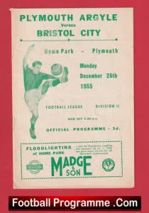 Plymouth Argyle v Bristol City 1955 – 1950s